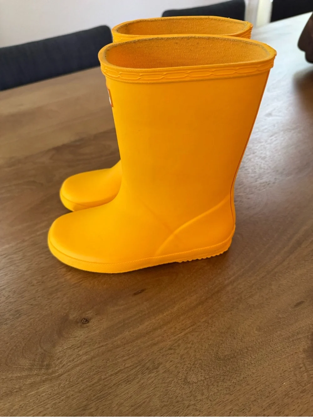 Hunter Bright Yellow Rain Boots